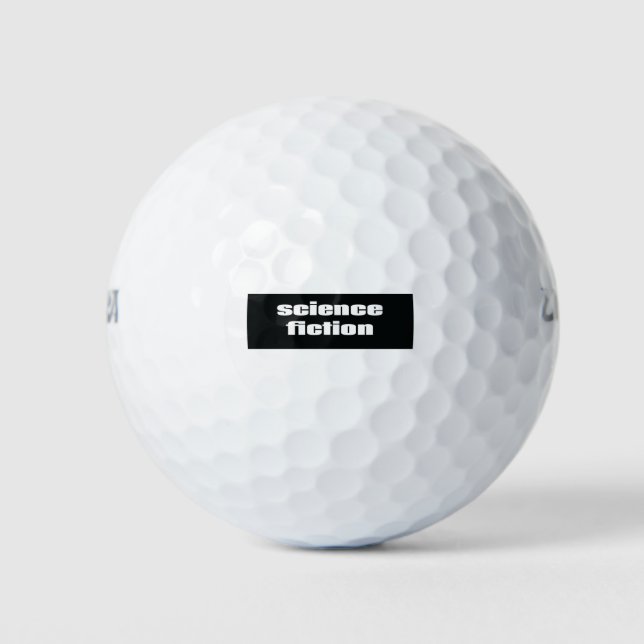Science Fiction Golf Balls (Front)