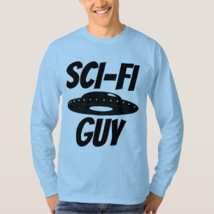 SCIENCE FICTION GUY SCI-FI GUY MENS T-SHIRTS
