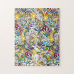 Science Fiction Jigsaw Puzzle<br><div class="desc">An original design featuring planets,  extraterrestrials and many more interesting shapes.</div>