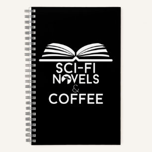 Science Fiction Novels and Coffee Notebook