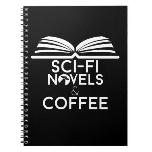 Science Fiction Novels and Coffee Notebook