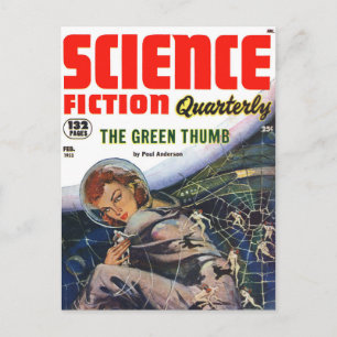Science Fiction Quarterly 71 postcard