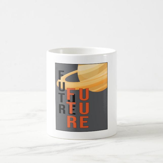 Science Fiction Space Ufo Alien Sci-Fi Funny Gift Coffee Mug (Center)