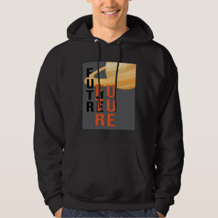 Science Fiction Space Ufo Alien Sci-Fi Funny Gift Hoodie