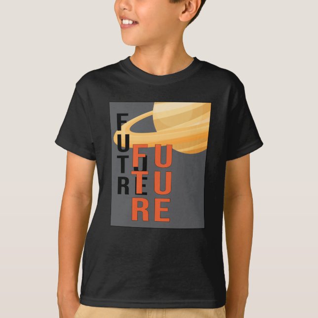 Science Fiction Space Ufo Alien Sci-Fi Funny Gift T-Shirt (Front)