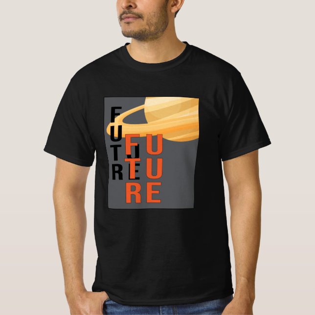 Science Fiction Space Ufo Alien Sci-Fi Funny Gift T-Shirt (Front)