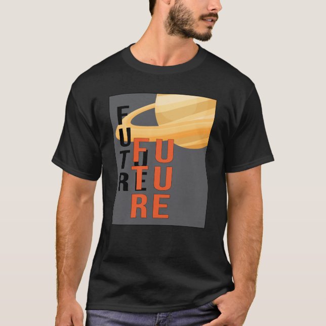 Science Fiction Space Ufo Alien Sci-Fi Funny Gift T-Shirt (Front)