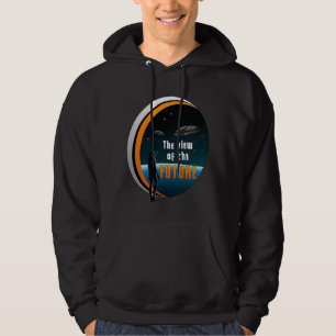 Science Fiction Ufo Space Alien Sci-Fi Funny Gift Hoodie