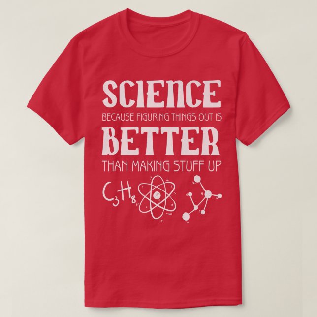 Science Figuring Thing Out Premium  T-Shirt (Design Front)