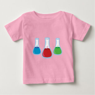 Science Flasks Baby T-Shirt