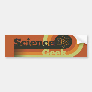 Science Geek Bumper Sticker