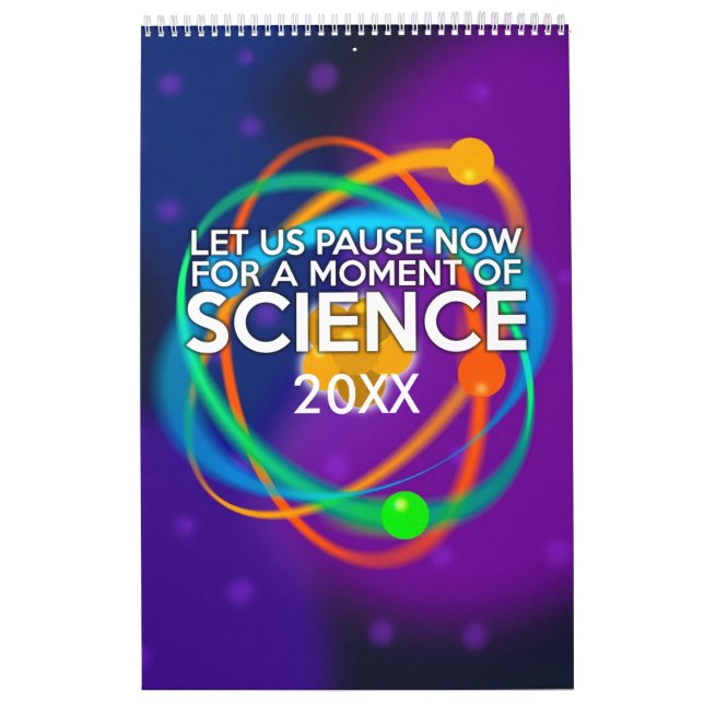 Science Geek Calendar (Cover)