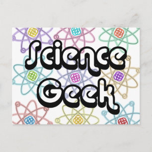 Science Geek Postcard