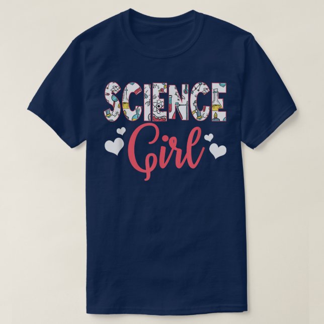 Science girl 1935 T-Shirt (Design Front)