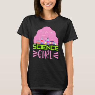 Science Girl Scientist Women Lab Chemistry Invent T-Shirt