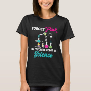 Science Girl STEM Engineering Scientist Back To T-Shirt