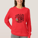 Science Girl T-Shirt<br><div class="desc">Science Girl - For any young female genius. Wear it with pride!</div>
