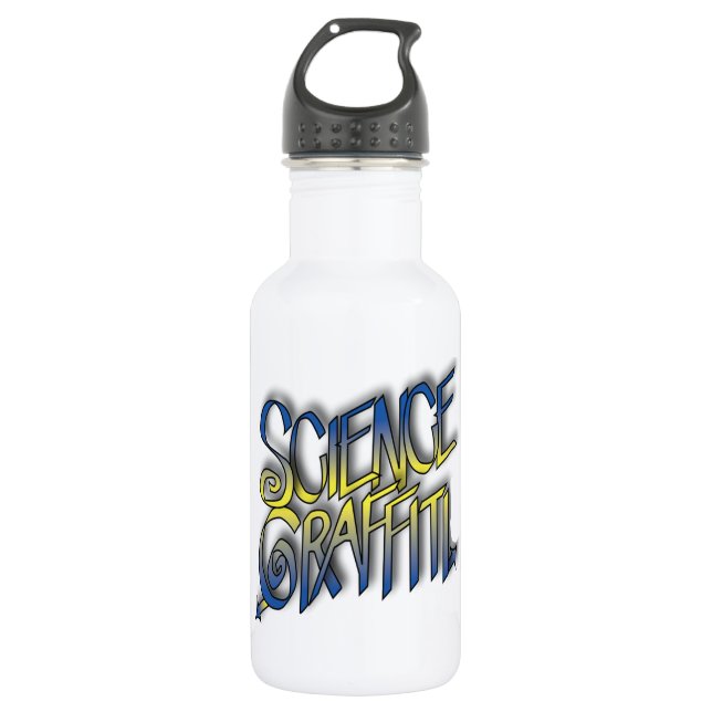 Science Graffiti 532 Ml Water Bottle (Front)