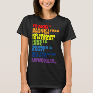 Science Human Rights Women's Rights T-Shirt