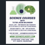 Science Icons, Science Course Advertising Flyer<br><div class="desc">Science Icons,  Science Course Advertising Flyers By The Business Card Store.</div>