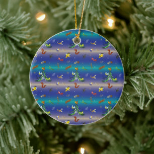 Science, Insect Bug Lover Christmas Tree Ceramic Tree Decoration