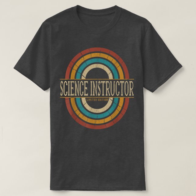 Science Instructor Vintage Retro 1964 T-Shirt (Design Front)