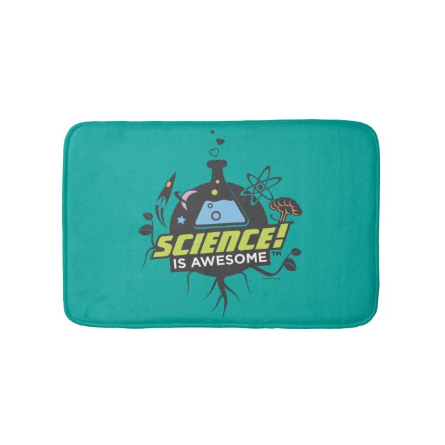 Science Is Awesome Bath Mat (Front)