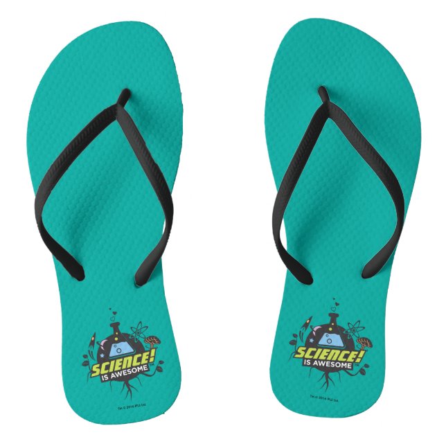 Science Is Awesome Jandals (Footbed)