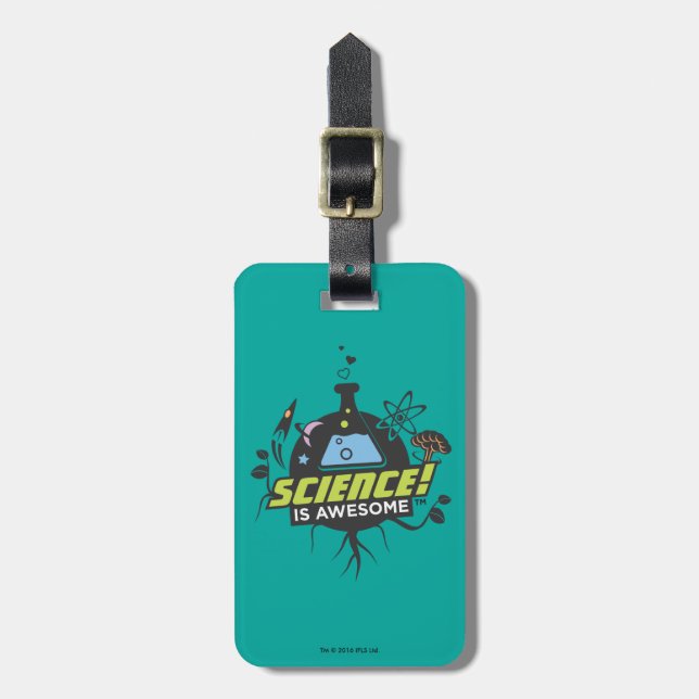 Science Is Awesome Luggage Tag (Front Vertical)