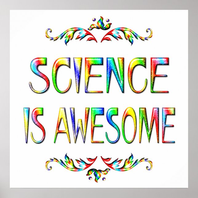 Science is Awesome Poster (Front)