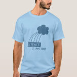 Science Is Awesome (steel blue) T-Shirt<br><div class="desc">As worn by Flint Lockwood in Cloudy With A Chance of Meatballs.</div>