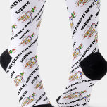 Science Is In My Genes Biology DNA Replication Socks<br><div class="desc">Scientists and molecular biologists alike will enjoy this pair of crew socks featuring DNA replication along with the saying "Science Is In My Genes".  Memorable scientific saying crew socks for anyone who loves science and believes that he or she is genetically wired to do so!</div>