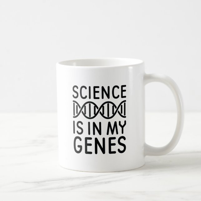 Science Is In My Genes Coffee Mug (Right)