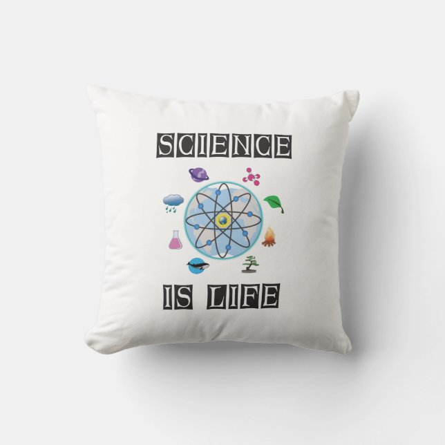 Science is life cushion (Front)