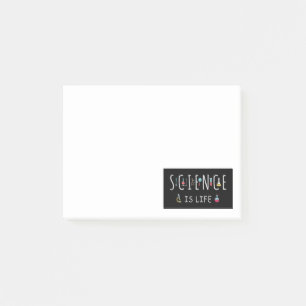 Science is life post-it notes