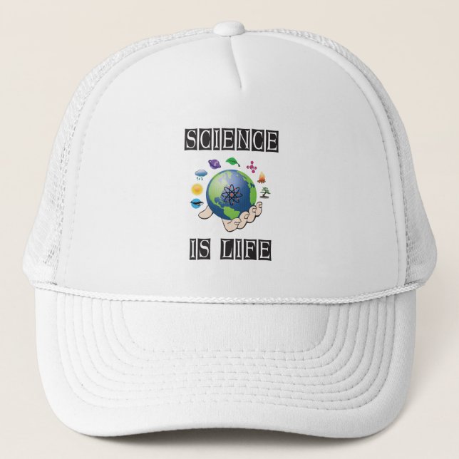 Science is life trucker hat (Front)