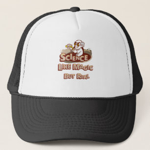 Science Is Like Magic But Real Science Teachers Trucker Hat