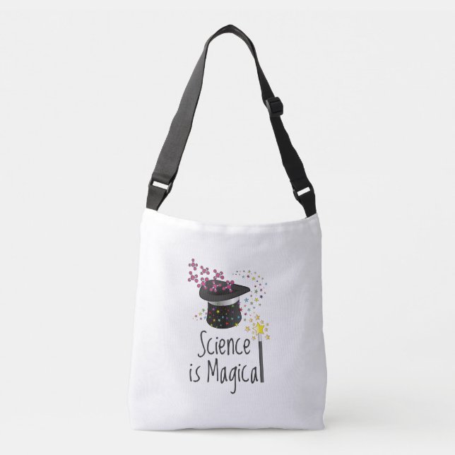 Science is Magical Crossbody Bag (Front)