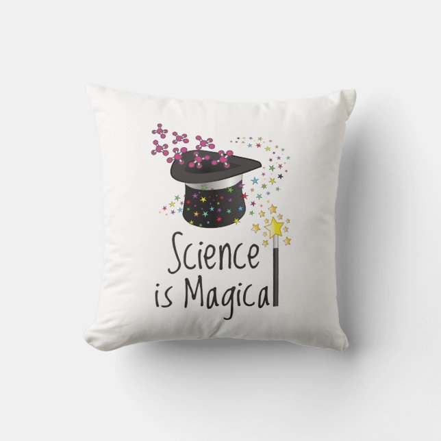 Science is Magical Cushion (Front)