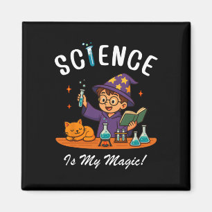 Science Is My Magic Back To School Stem Wizard Tea Magnet