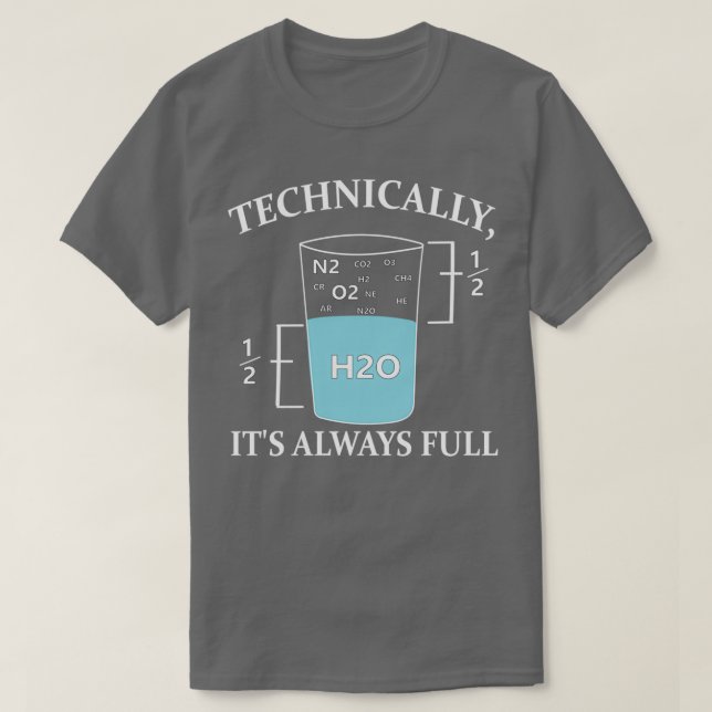 Science is Optimistic  T-Shirt (Design Front)