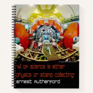 Science is Physics or Stamp Collecting Notebook