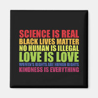 Science Is Real Black Lives Matter LGBT Pride 