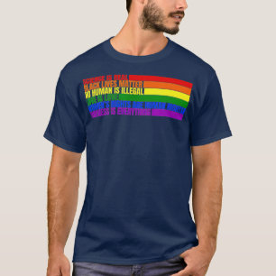 Science is Real Black Lives Matter Pride Month  (5 T-Shirt