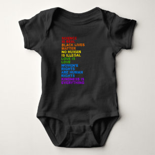 Science is Real Distressed Baby Bodysuit
