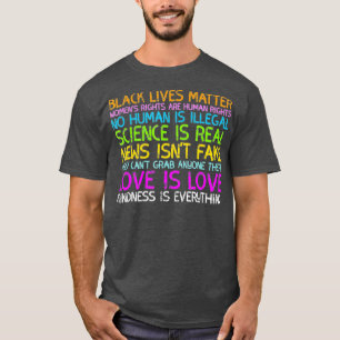 Science is Real   The Original Distressed Look T-Shirt