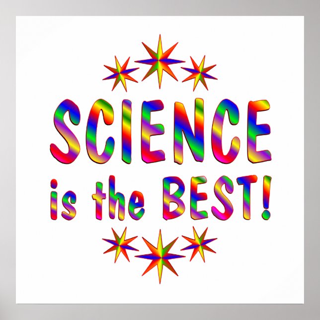 Science is the Best Poster (Front)