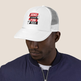 SCIENCE IS THE NEW PUNK ROCK TRUCKER HAT