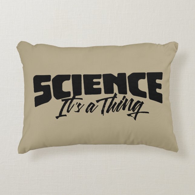 Science (It's a Thing) Decorative Cushion (Front)