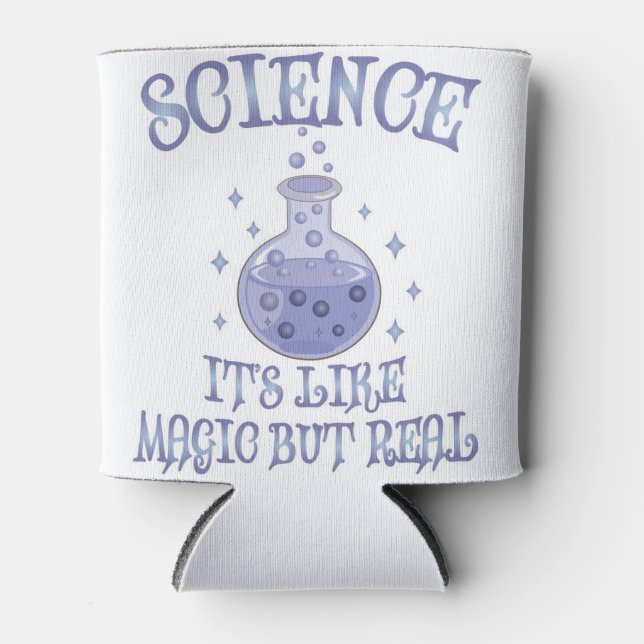 Science - It's Like Magic But Real Can Cooler (Front)